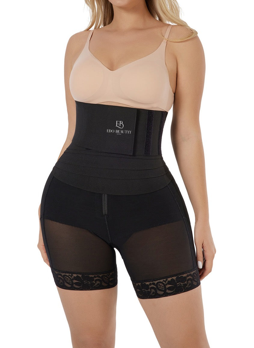 Pré-commande corset en latex gaines incurvées colombiennes post-chirurgie.